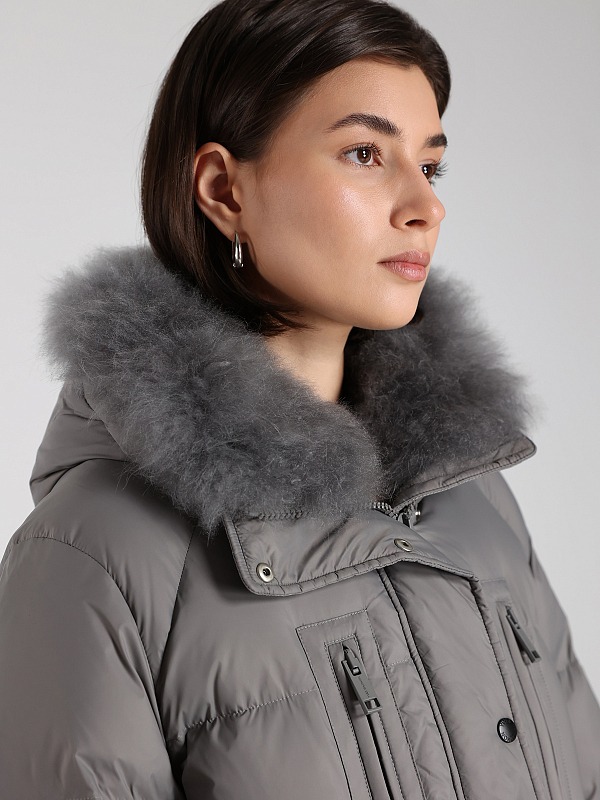 Yves Salomon пуховик 25WFV06277M07W