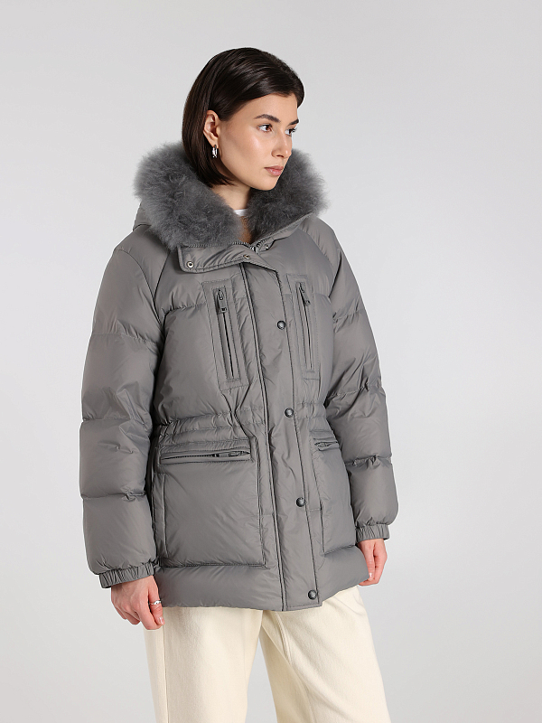 Yves Salomon пуховик 25WFV06277M07W