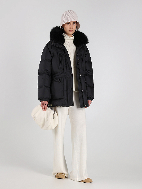 Yves Salomon пуховик 25WFV06277M07W