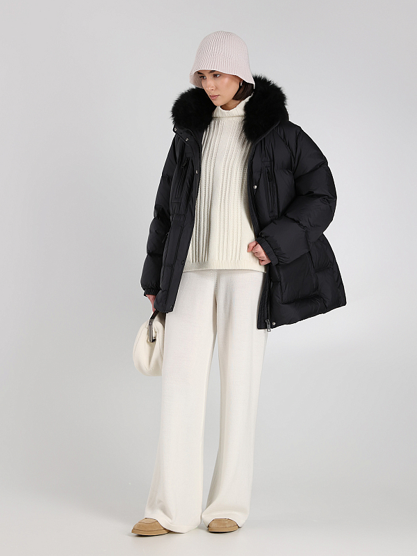 Yves Salomon пуховик 25WFV06277M07W