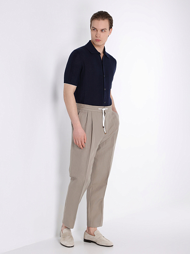 брюки на кулисе Brunello Cucinelli MH255E1710