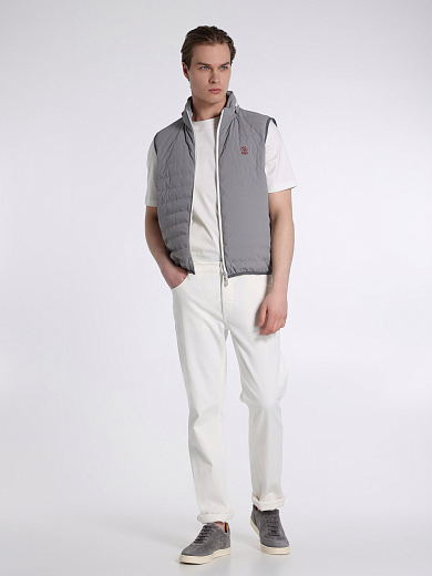 жилет пуховый Brunello Cucinelli MM49A7460G