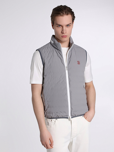 жилет пуховый Brunello Cucinelli MM49A7460G
