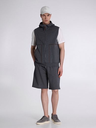 жилет спортивный Brunello Cucinelli MW8639088G