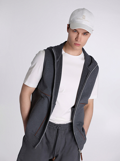 жилет спортивный Brunello Cucinelli MW8639088G