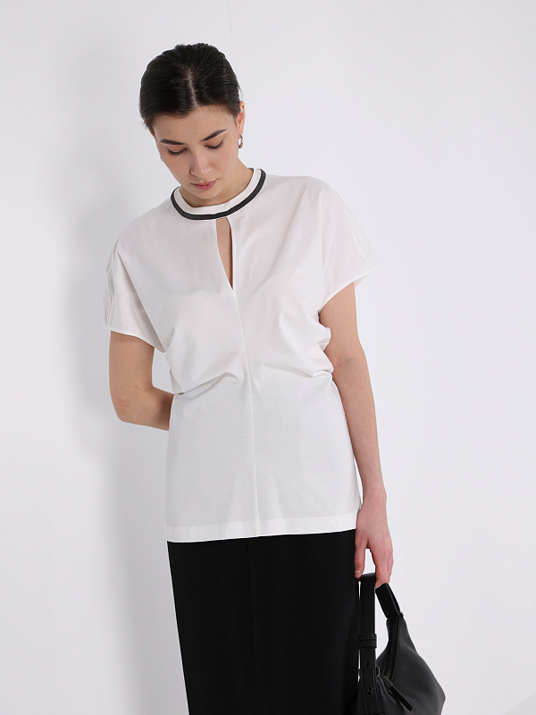 Brunello Cucinelli футболка M0T81HB400