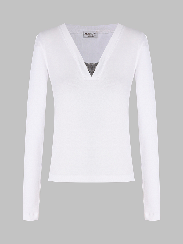 Brunello Cucinelli лонгслив M0TC8EL682