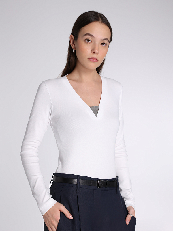 Brunello Cucinelli лонгслив M0TC8EL682