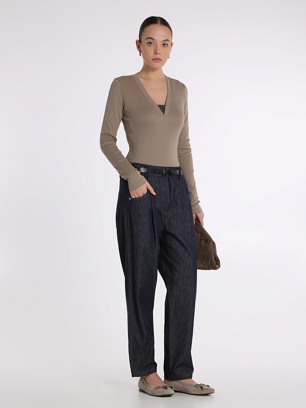 Brunello Cucinelli лонгслив M0TC8EL682