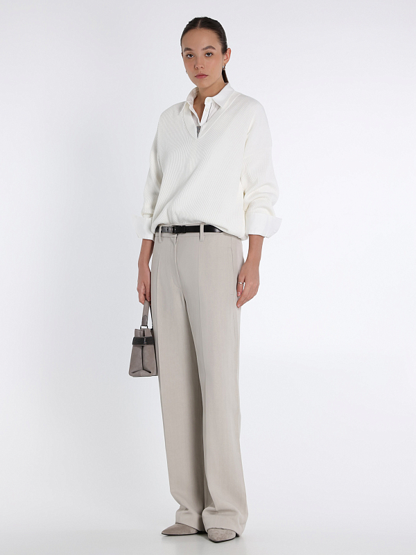 Brunello Cucinelli пуловер M19255002