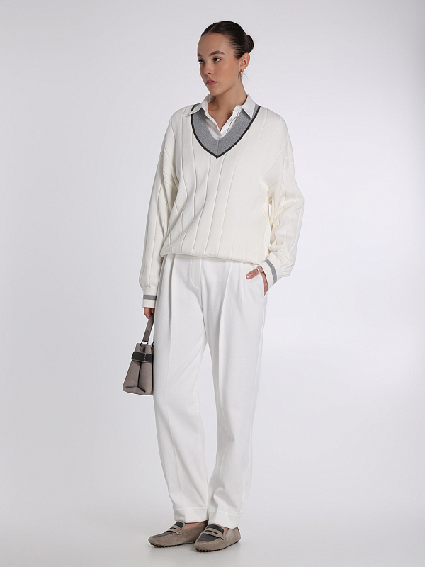 Brunello Cucinelli пуловер M19755402