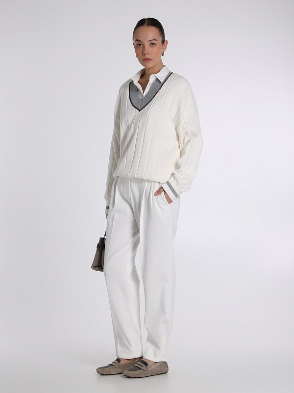 Brunello Cucinelli пуловер M19755402