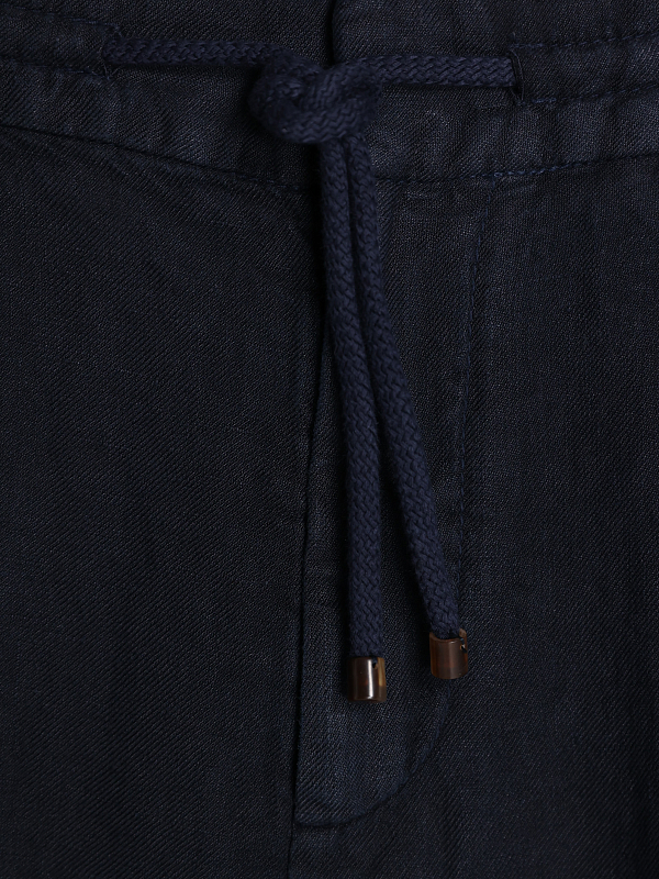 Brunello Cucinelli брюки на кулисе M243DE1710