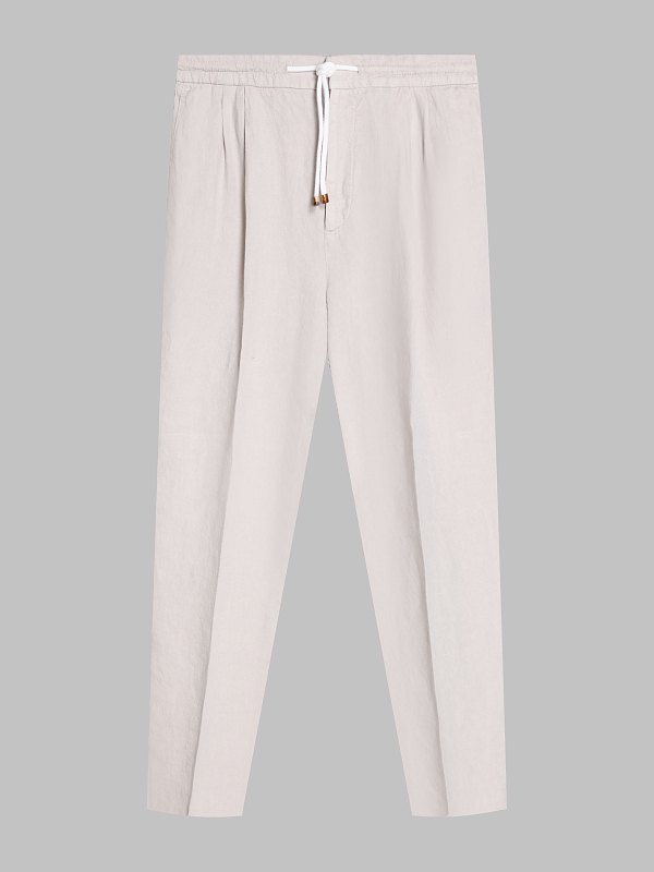 Brunello Cucinelli брюки на кулисе M243DE1710