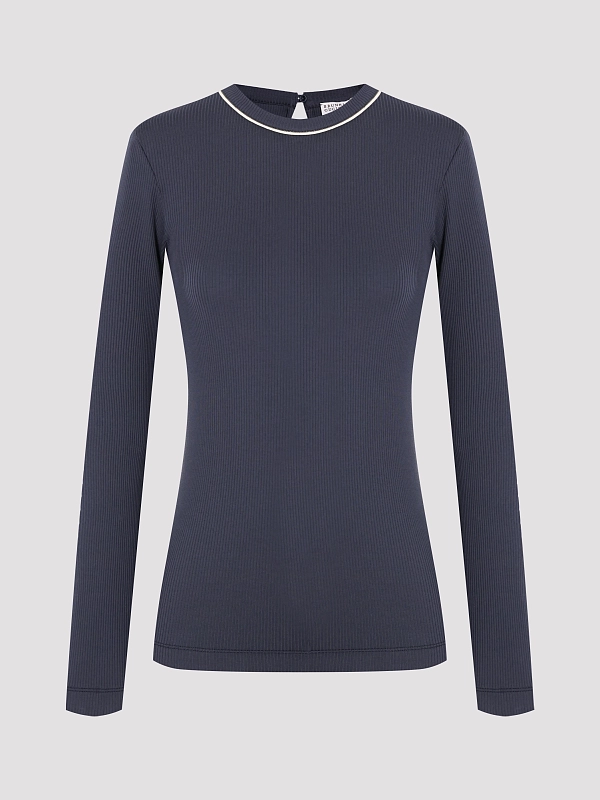 Brunello Cucinelli лонгслив MG902FP300