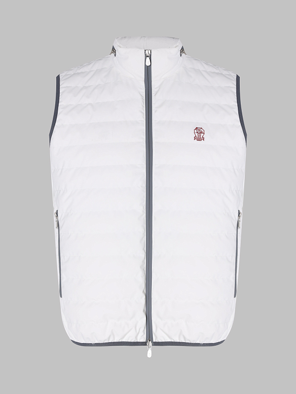 Brunello Cucinelli жилет пуховый MM49A7460G