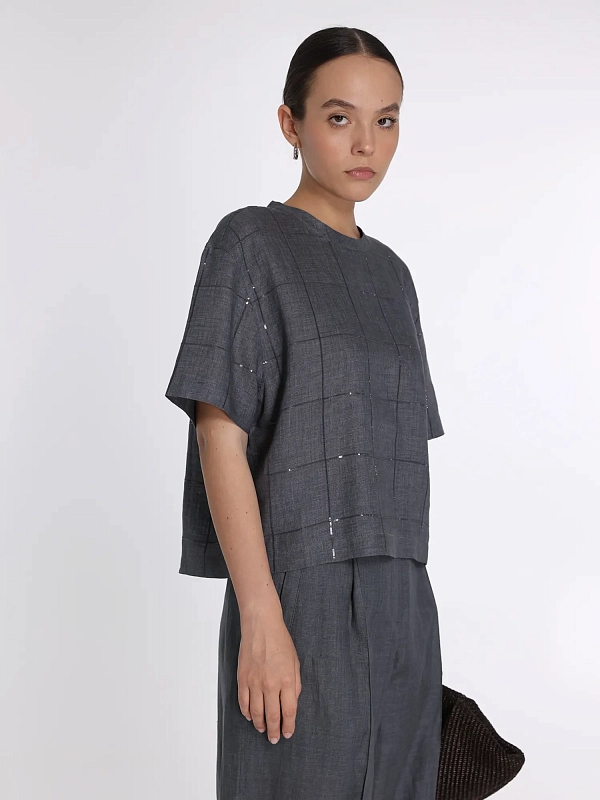 Brunello Cucinelli топ MM633HK700