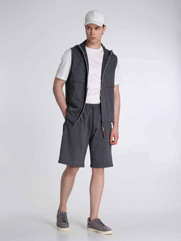 Brunello Cucinelli жилет спортивный MW8639088G