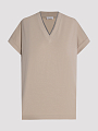 Brunello Cucinelli футболка M0T18BD222 светло-бежевый