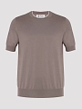 Brunello Cucinelli джемпер M29805200 кофе с молоком