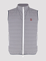 Brunello Cucinelli жилет пуховый MM49A7460G серый