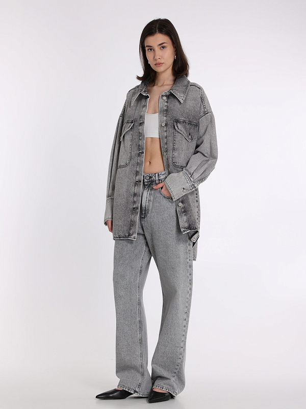 Erika Cavallini рубашка джинсовая P5SW61