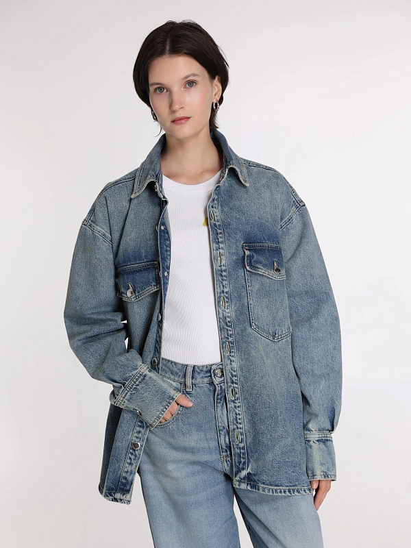 Icon Denim рубашка джинсовая NOAID8654