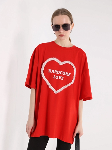 футболка ILLUЖN HARDCORELOVE