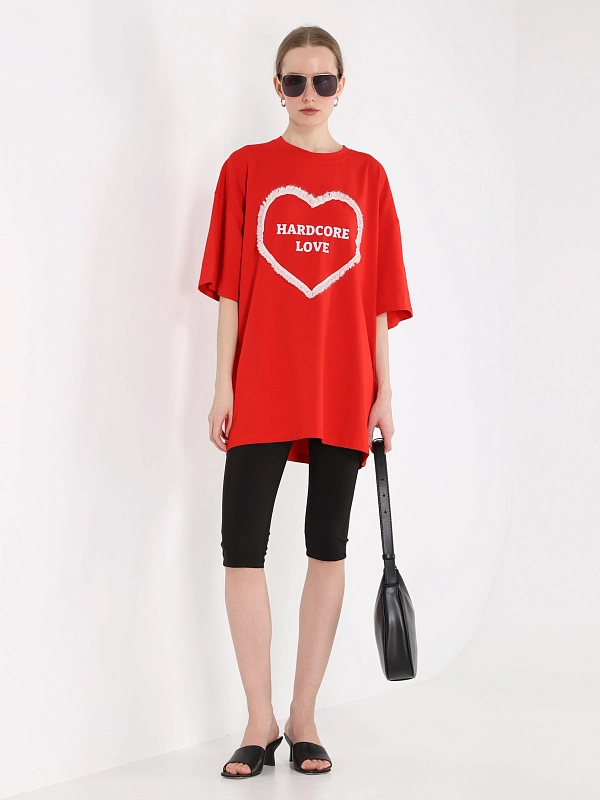 ILLUЖN футболка HARDCORELOVE