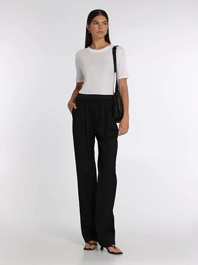 футболка LOULOU STUDIO AVALYNWHITE