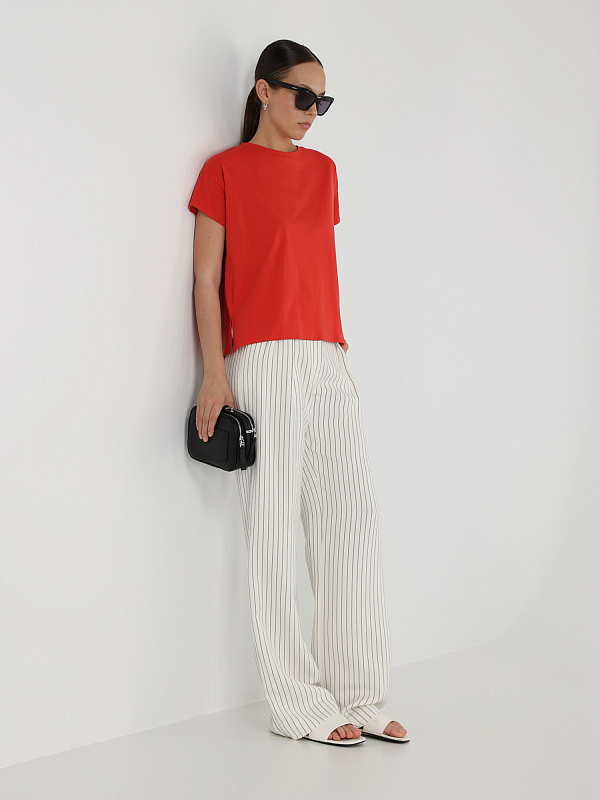 LOULOU STUDIO футболка BASILUZZO