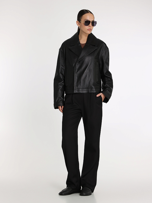 LOULOU STUDIO куртка кожаная KAIPAN