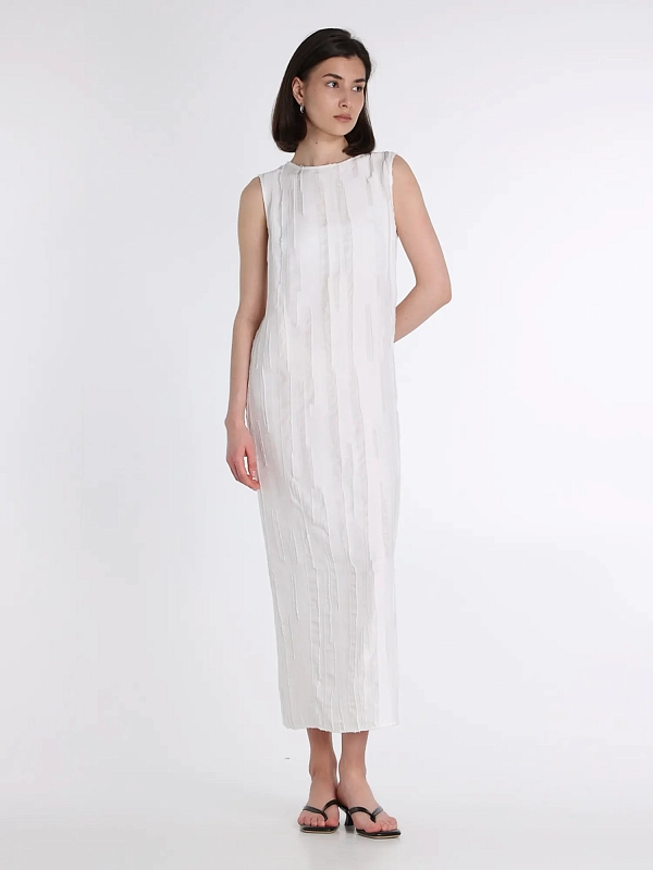 LOULOU STUDIO платье MINGAIVORY