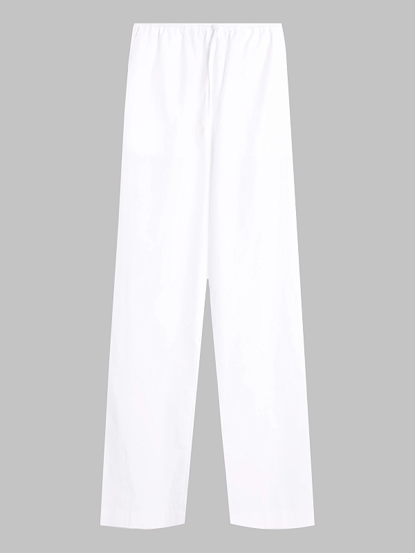 LOULOU STUDIO брюки SEROWHITE