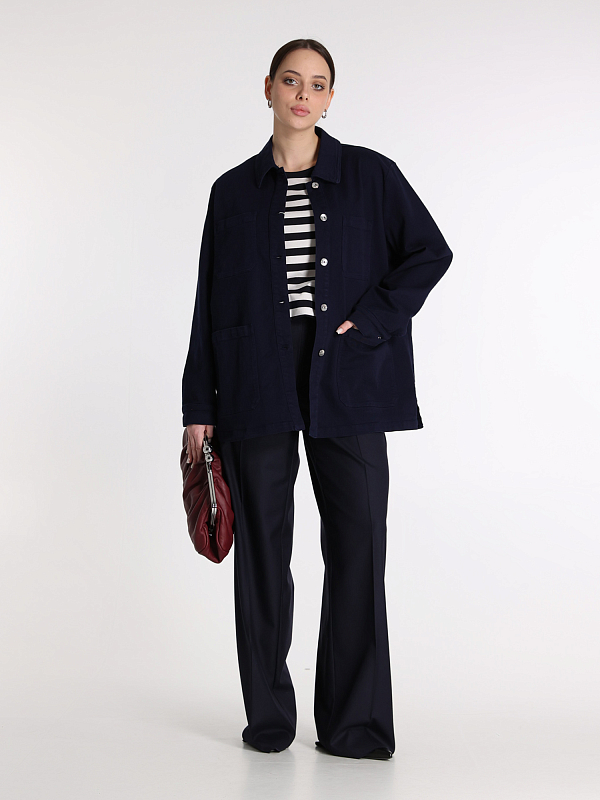 Marina Rinaldi куртка джинсовая JIMCO