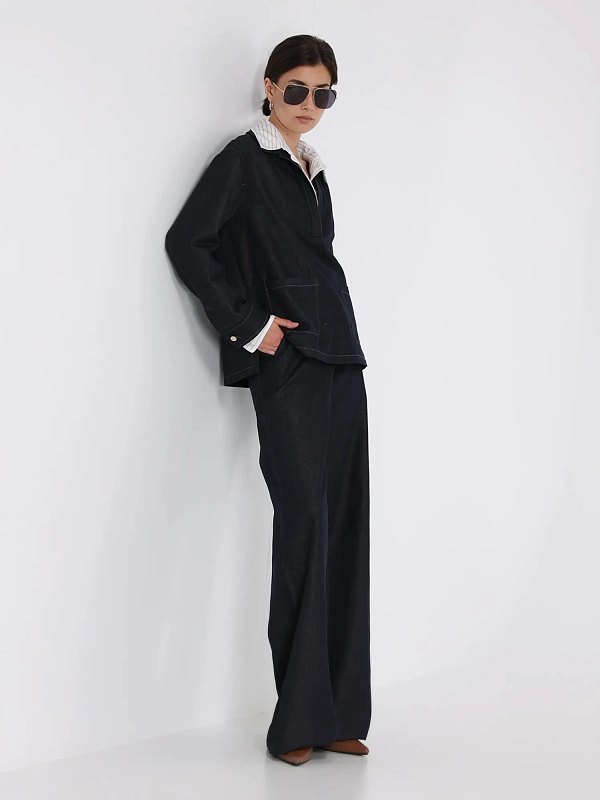 Max Mara рубашка джинсовая AMICO