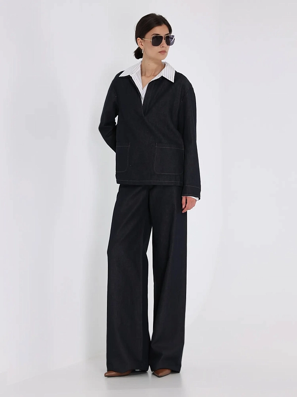 Max Mara рубашка джинсовая AMICO