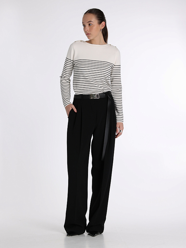 брюки Max Mara NEOTTIA цвет черный