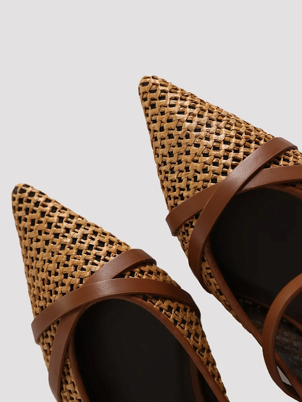 Max Mara балетки WOVENFLAT