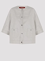 Max Mara жакет AGILE серебристый