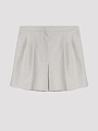 Max Mara шорты FAVILLA серебристый