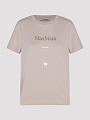 Max Mara футболка QUIETO бежевый
