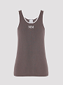 Max Mara топ SAX коричневый