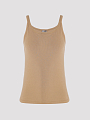 Max Mara майка STRENNA кэмэл