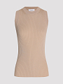 Max Mara майка TIONE бежевый