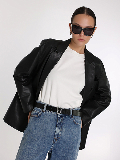 жакет кожаный Max Mara Weekend MARAT