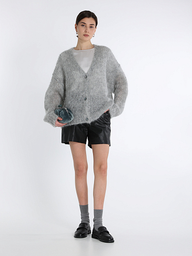 шорты кожаные Max Mara Weekend VIRGOLA