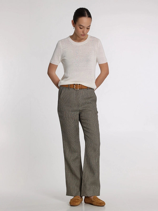 брюки Max Mara Weekend AGAPE цвет черный