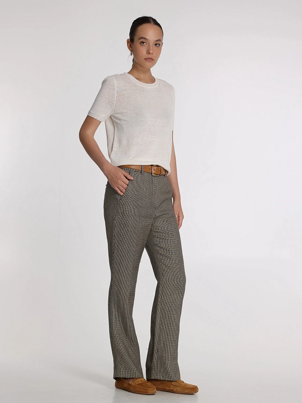 брюки Max Mara Weekend AGAPE цвет черный