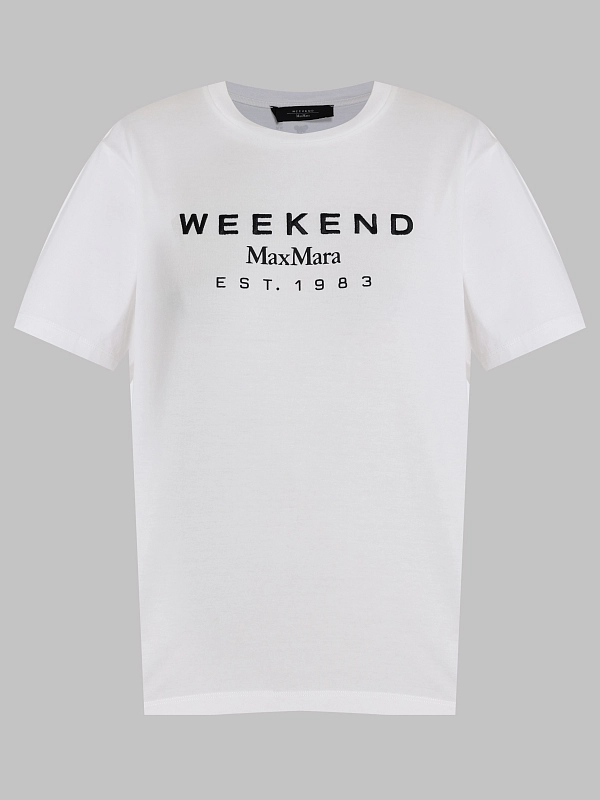 футболка Max Mara Weekend DCABINA цвет белый